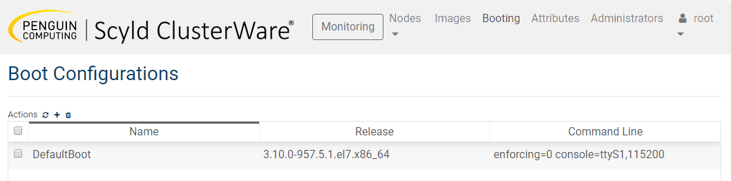 Boot Configs